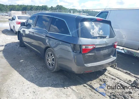 2011 Honda Odyssey Ex-L из США, поврежденный, VIN 5FNRL5H6XBB085292